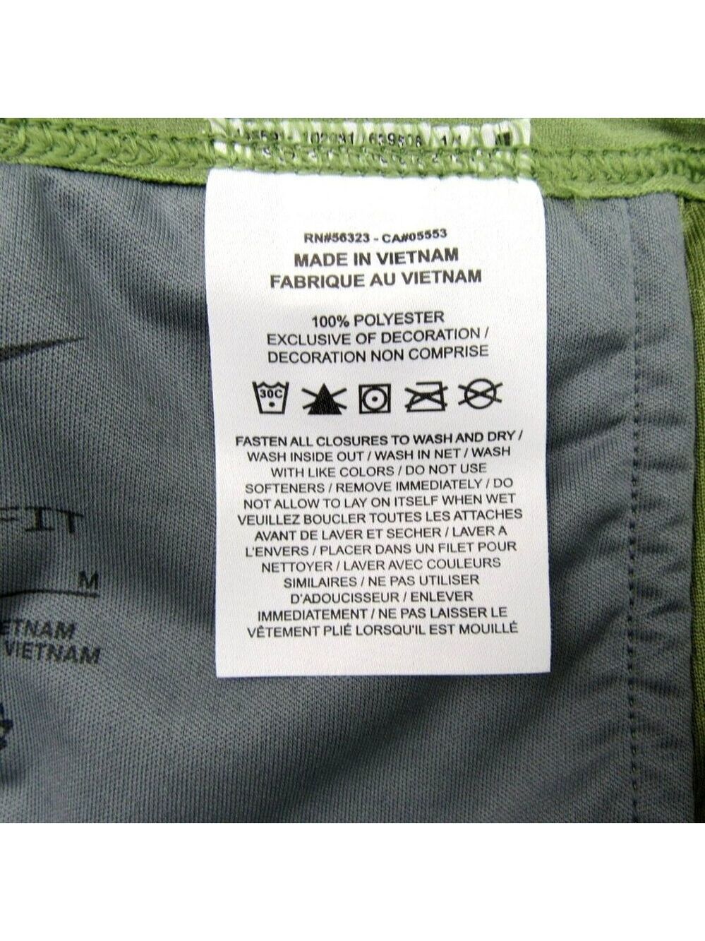 Nike Phenom Knit Running Gym Pants Men's Size Large Green NEW - Picture 13 of 13